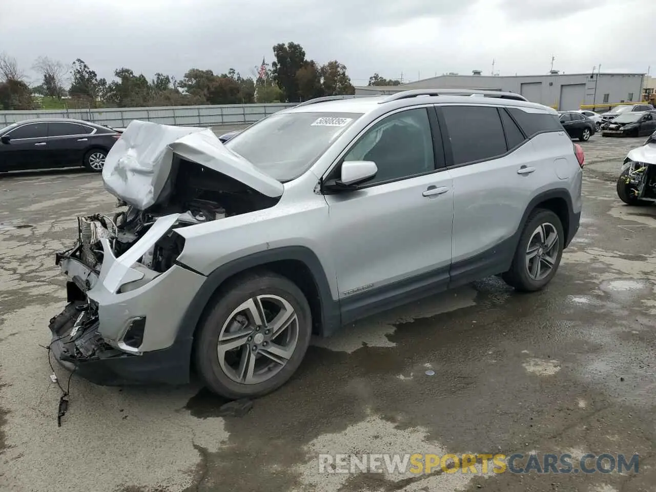 1 Photograph of a damaged car 3GKALPEV9ML304403 GMC TERRAIN 2021