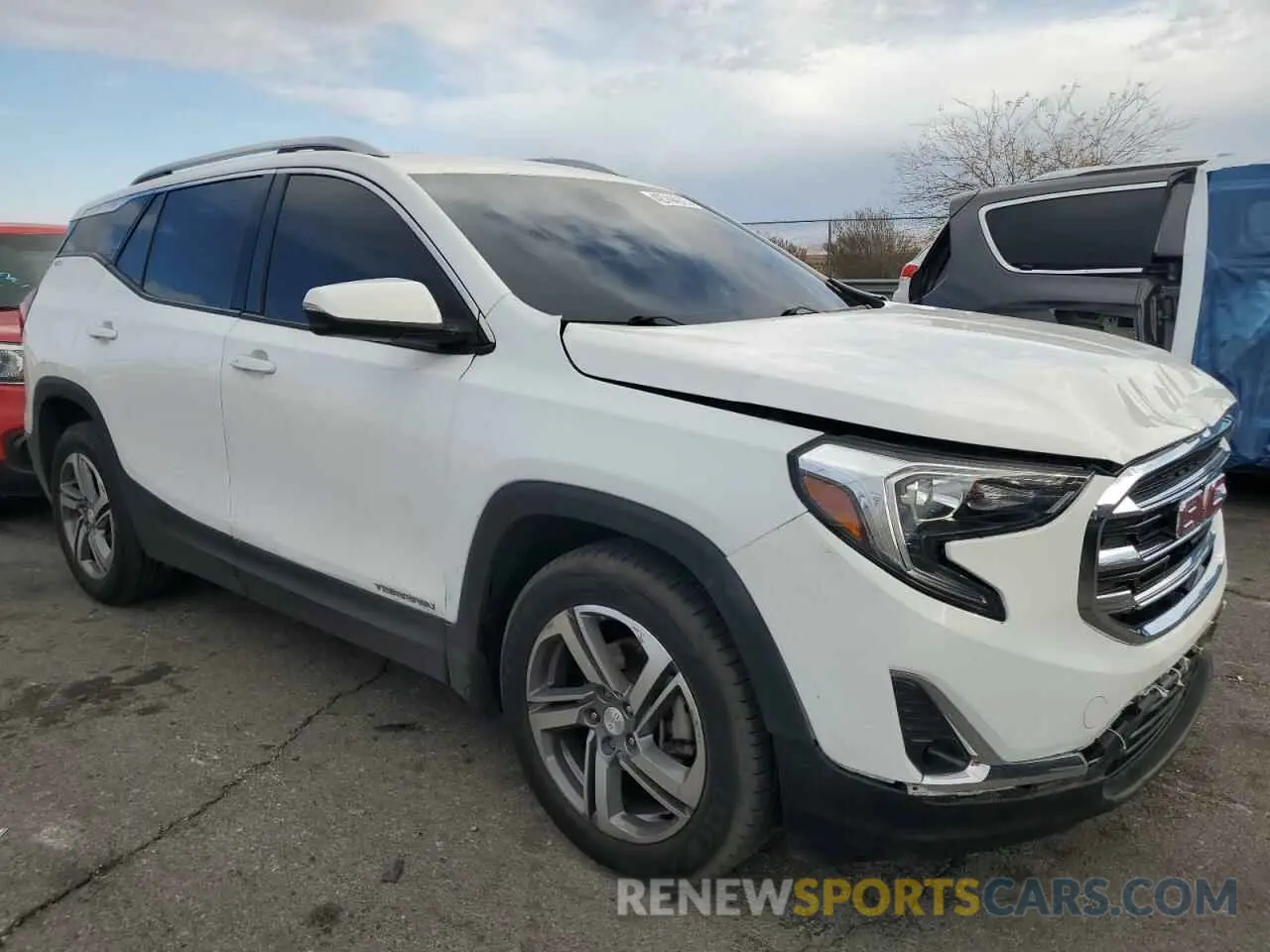 4 Фотография поврежденного автомобиля 3GKALPEVXML303941 GMC TERRAIN 2021