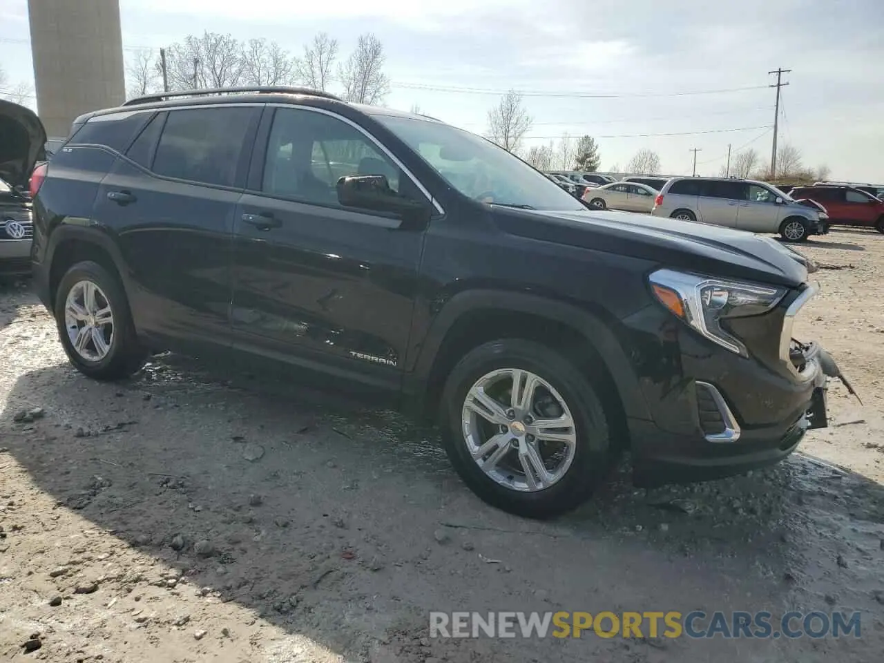4 Фотография поврежденного автомобиля 3GKALTEV0ML384070 GMC TERRAIN 2021