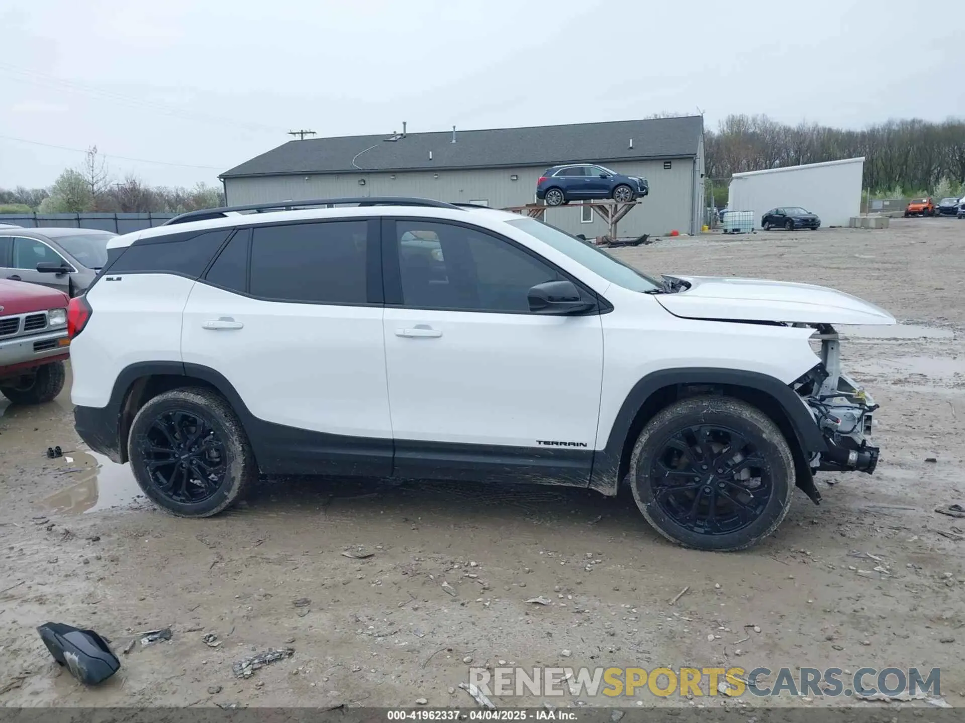 14 Photograph of a damaged car 3GKALTEV1ML366354 GMC TERRAIN 2021