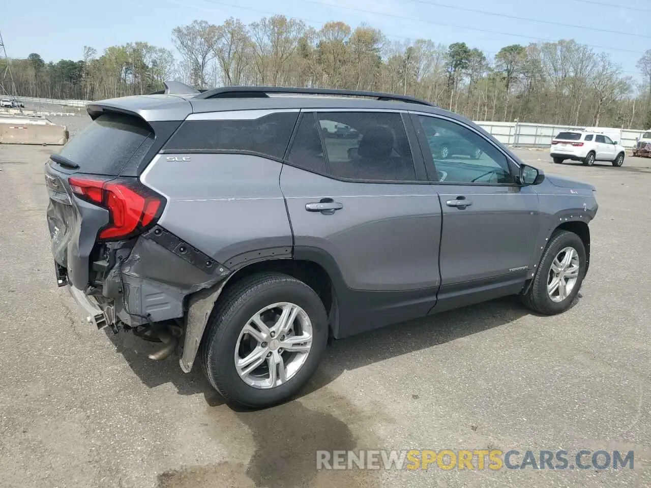 3 Photograph of a damaged car 3GKALTEV1ML367696 GMC TERRAIN 2021