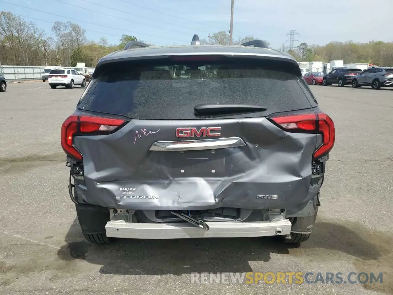 6 Photograph of a damaged car 3GKALTEV1ML367696 GMC TERRAIN 2021