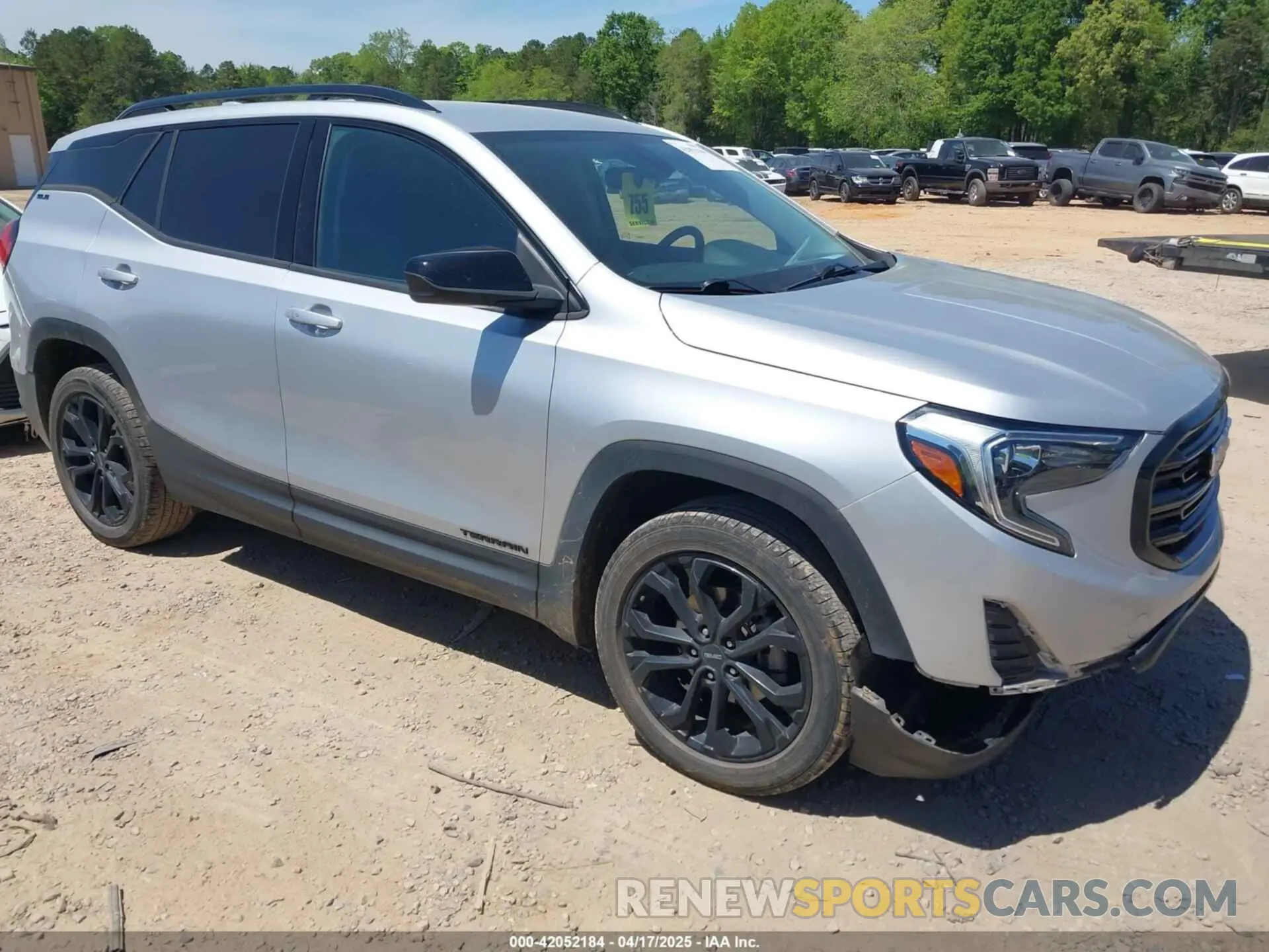 1 Фотография поврежденного автомобиля 3GKALTEV3ML319035 GMC TERRAIN 2021