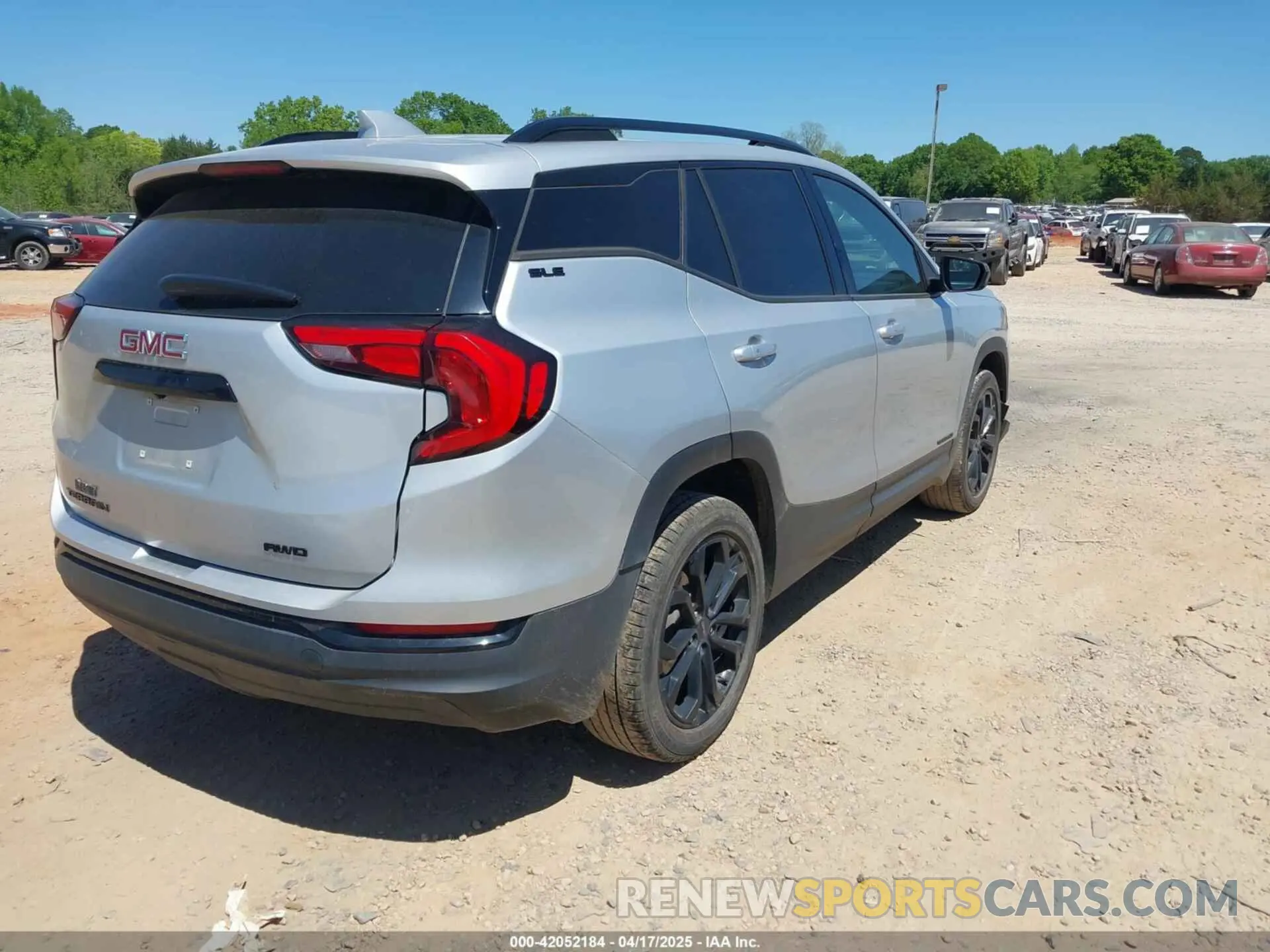 4 Фотография поврежденного автомобиля 3GKALTEV3ML319035 GMC TERRAIN 2021
