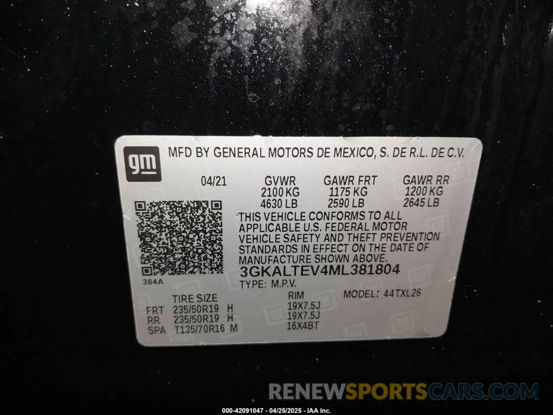 9 Фотография поврежденного автомобиля 3GKALTEV4ML381804 GMC TERRAIN 2021