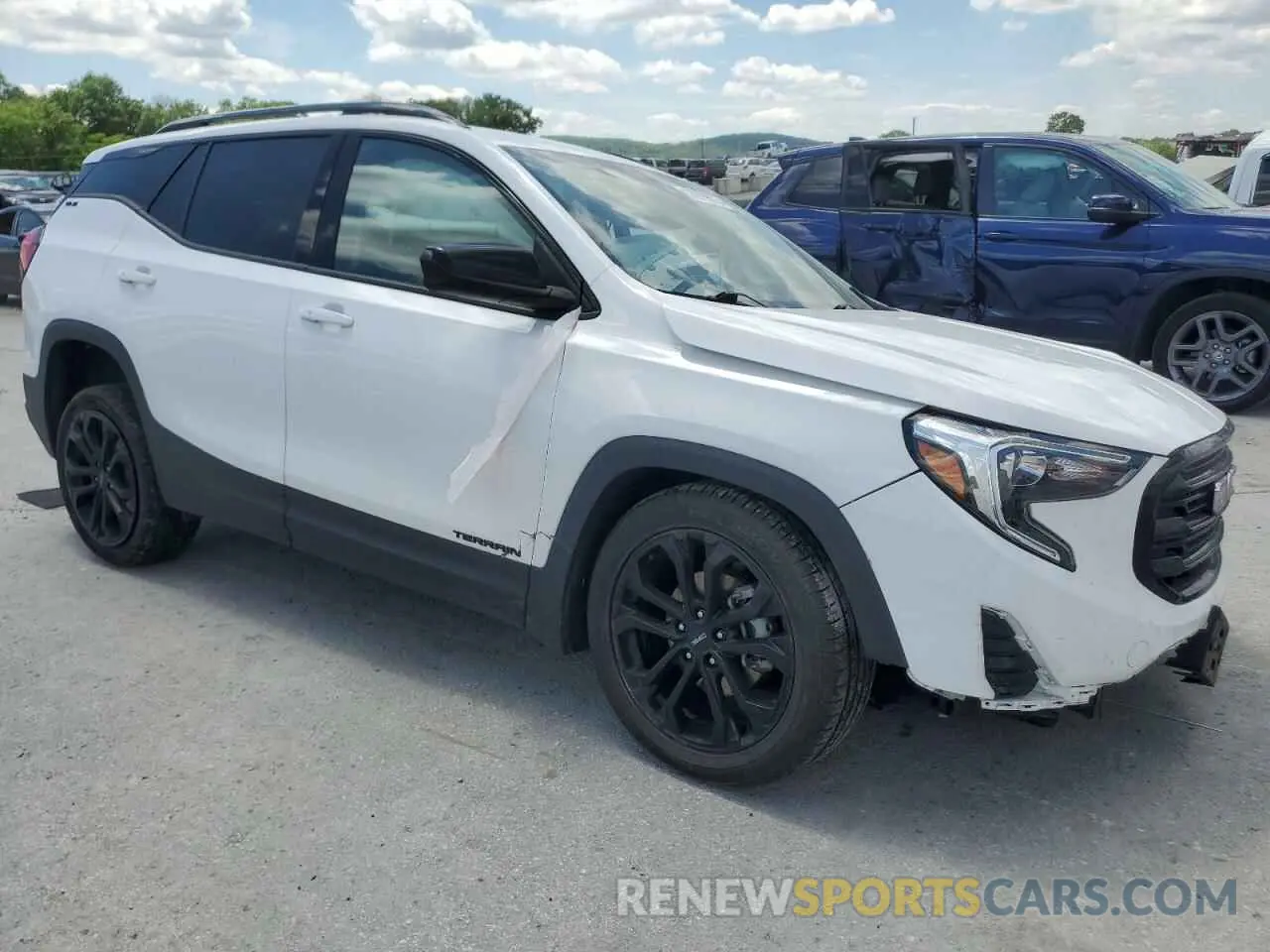 4 Фотография поврежденного автомобиля 3GKALTEV6ML336654 GMC TERRAIN 2021