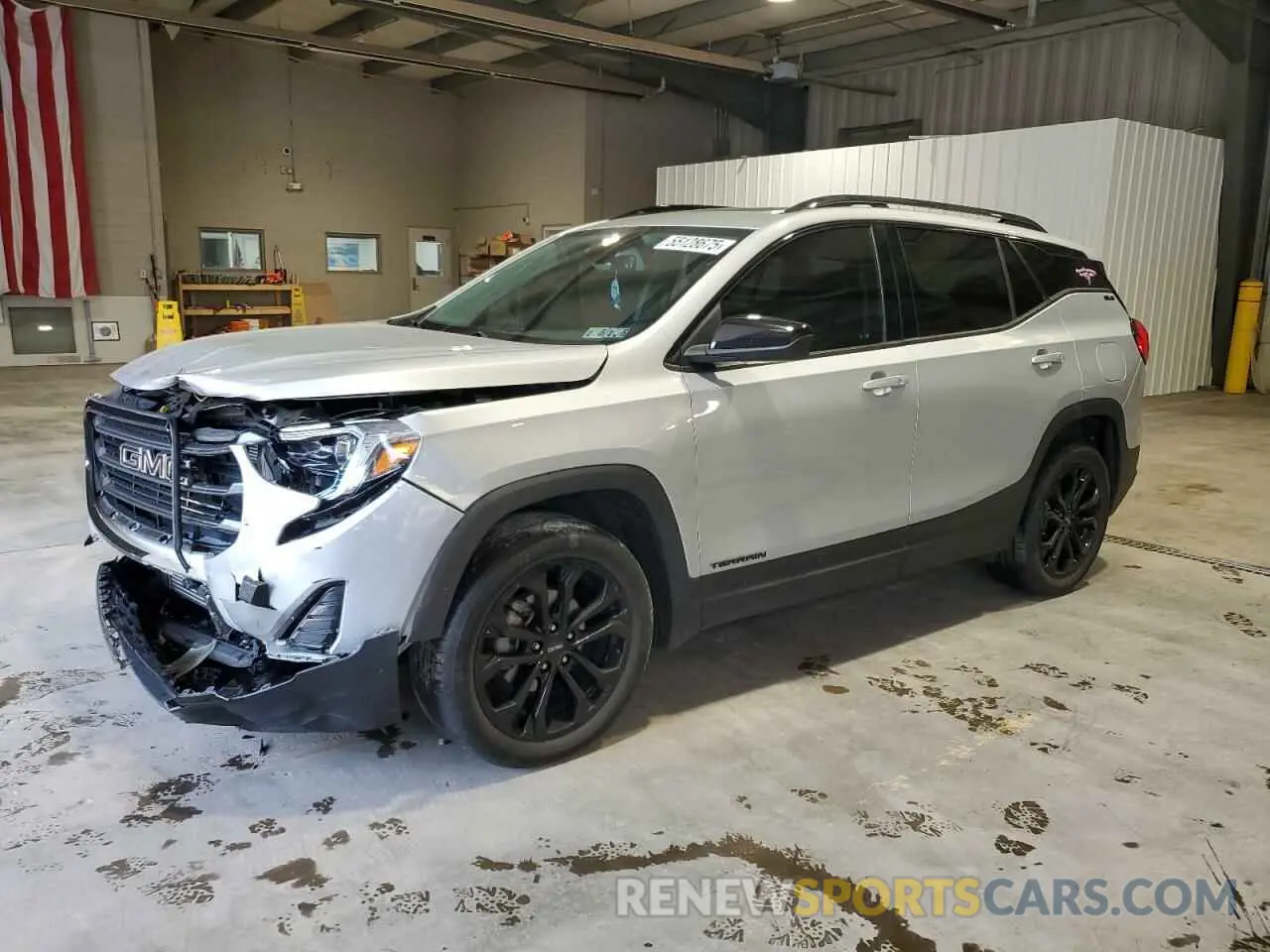 1 Photograph of a damaged car 3GKALTEV9ML311442 GMC TERRAIN 2021