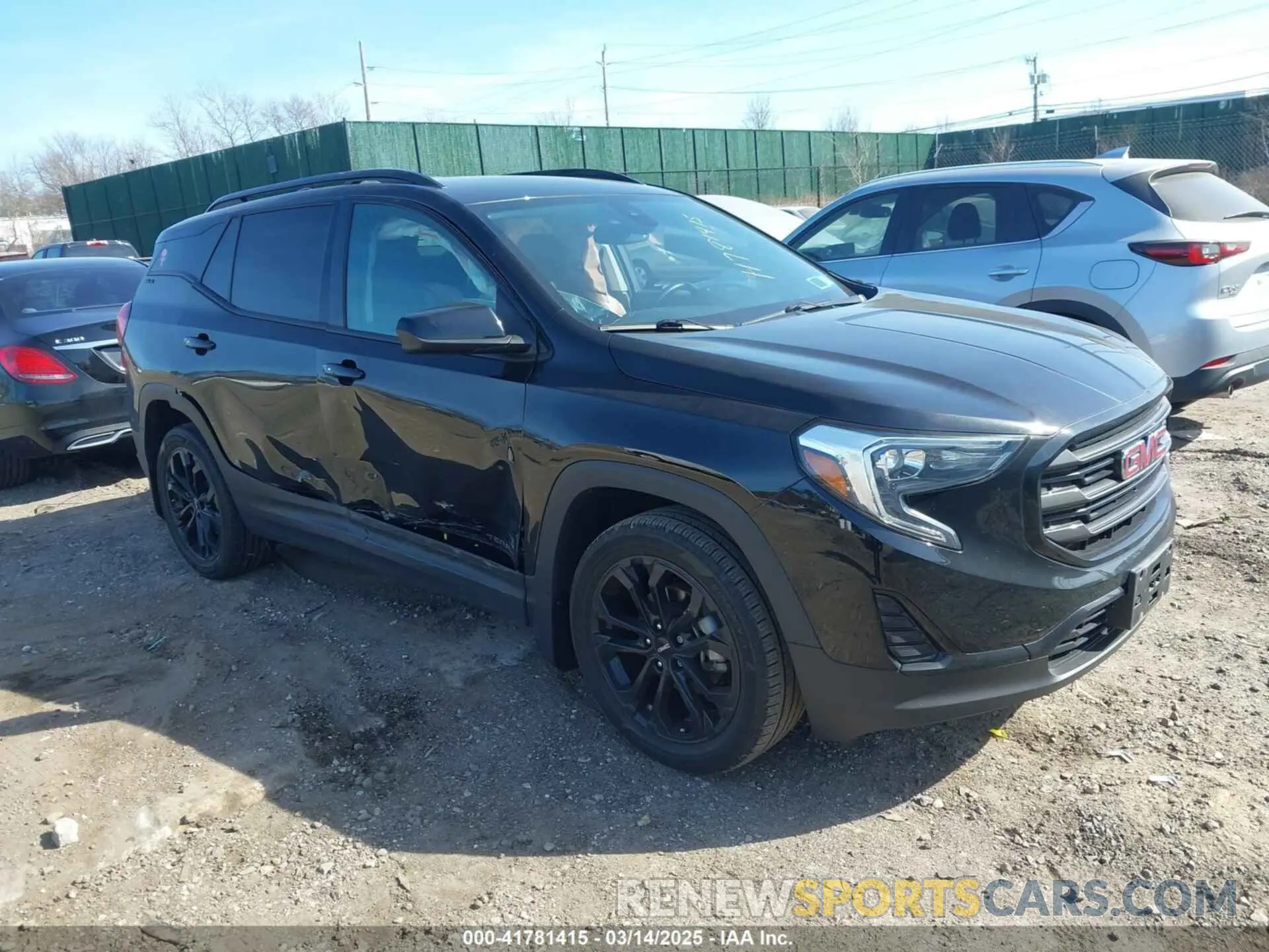 1 Фотография поврежденного автомобиля 3GKALTEV9ML322053 GMC TERRAIN 2021