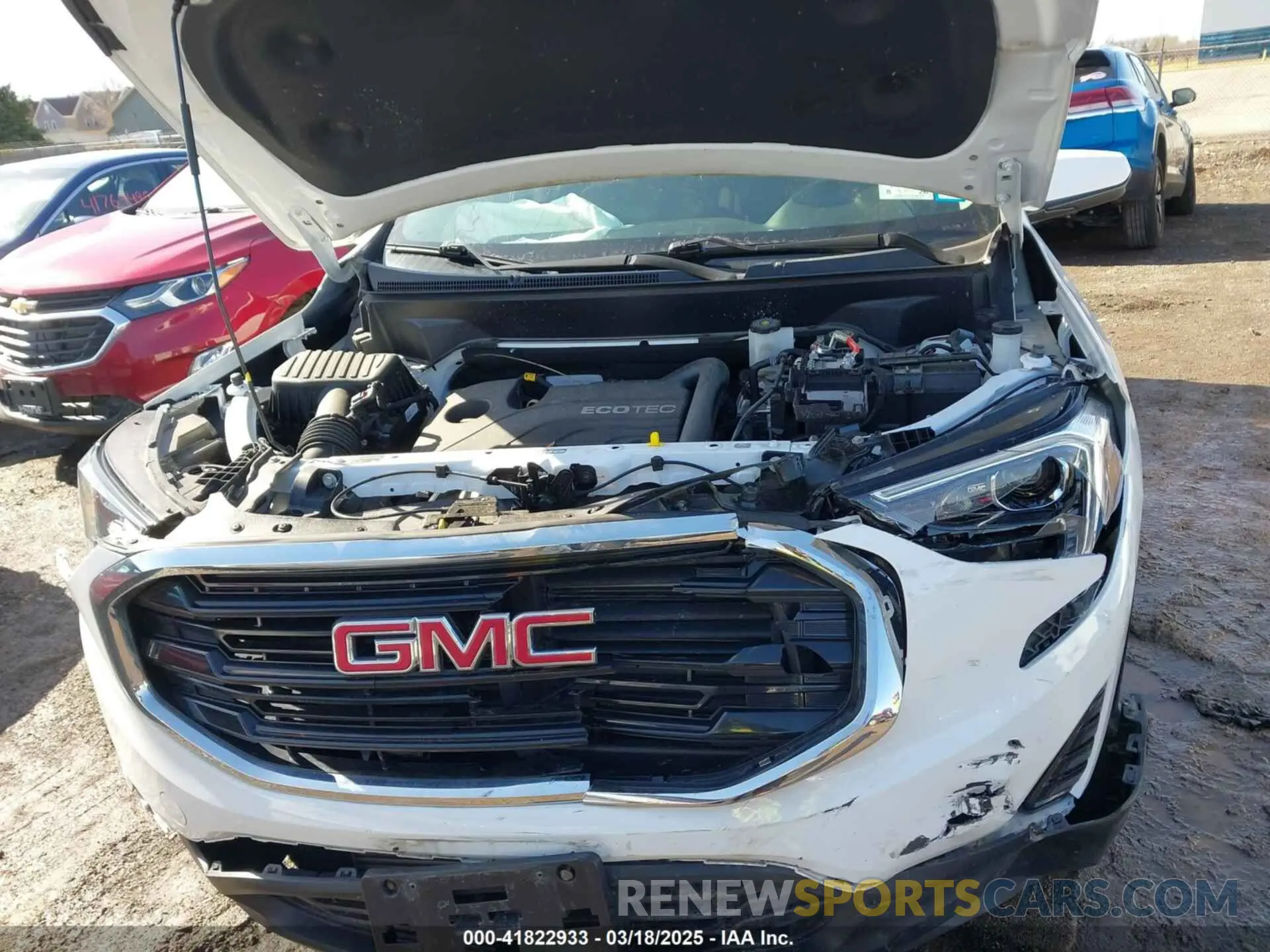 10 Photograph of a damaged car 3GKALTEV9ML383306 GMC TERRAIN 2021