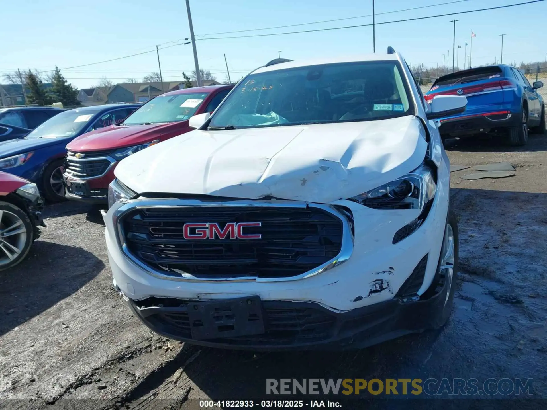 12 Photograph of a damaged car 3GKALTEV9ML383306 GMC TERRAIN 2021