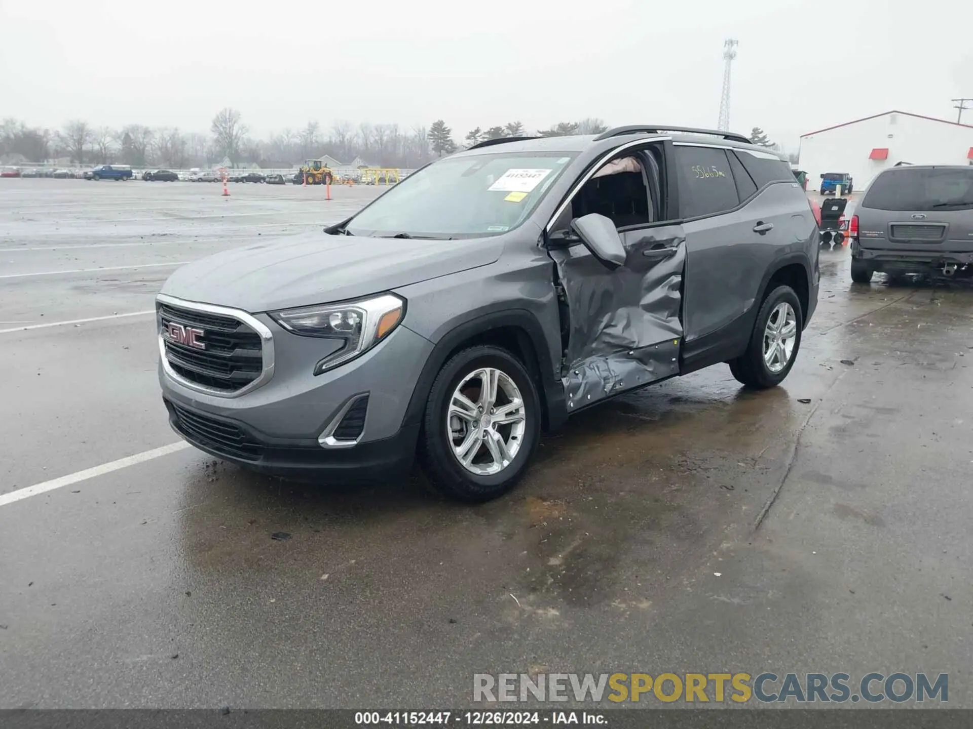 2 Фотография поврежденного автомобиля 3GKALTEVXML386831 GMC TERRAIN 2021