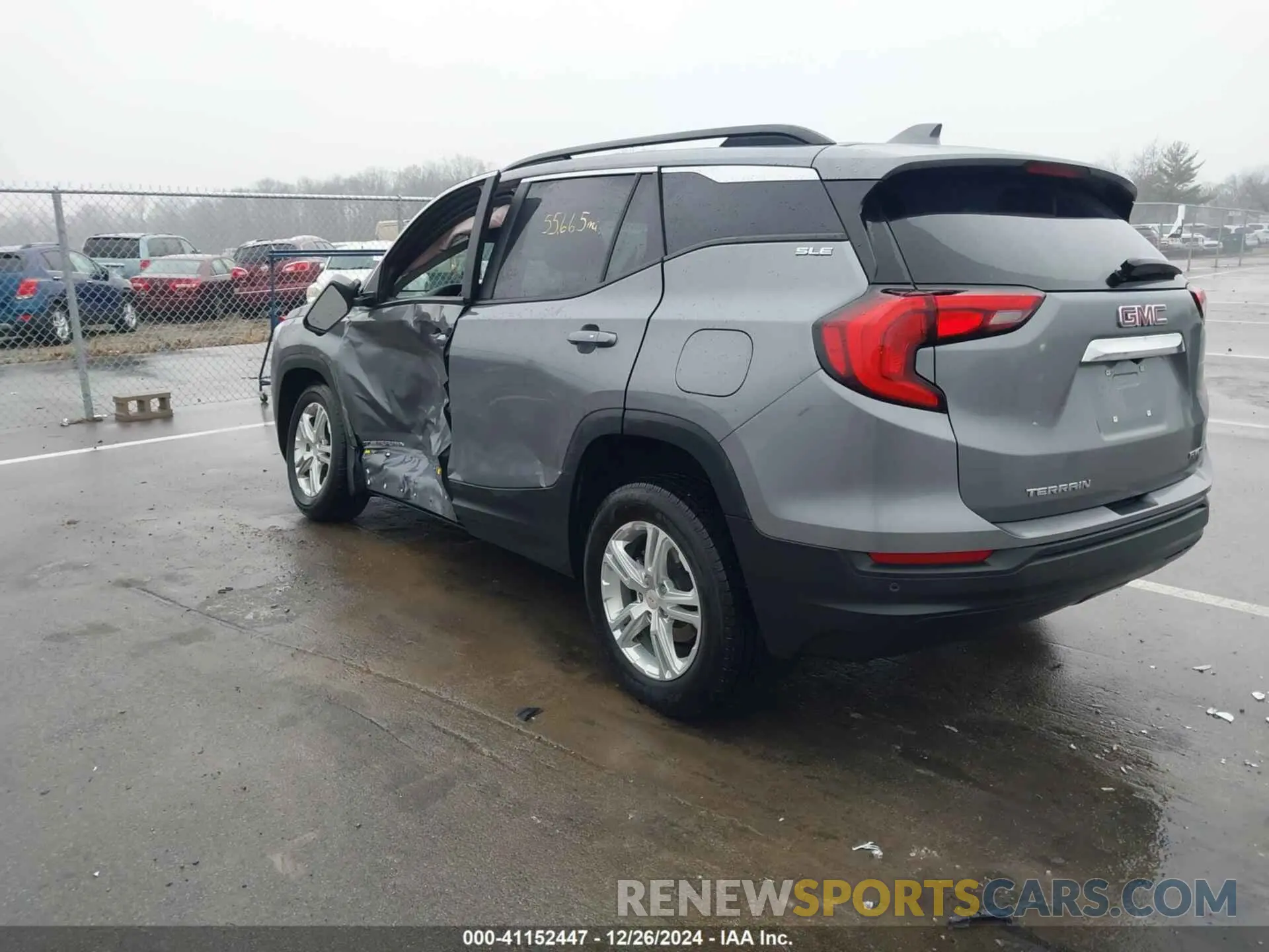 3 Фотография поврежденного автомобиля 3GKALTEVXML386831 GMC TERRAIN 2021