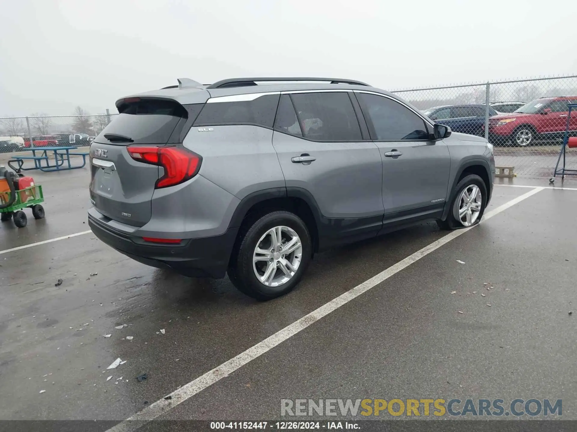 4 Фотография поврежденного автомобиля 3GKALTEVXML386831 GMC TERRAIN 2021