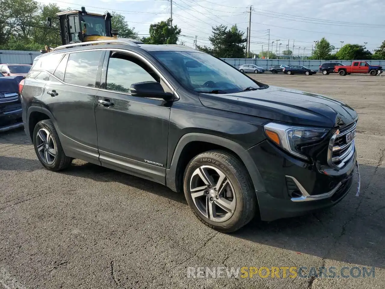 4 Photograph of a damaged car 3GKALVEV0ML305315 GMC TERRAIN 2021