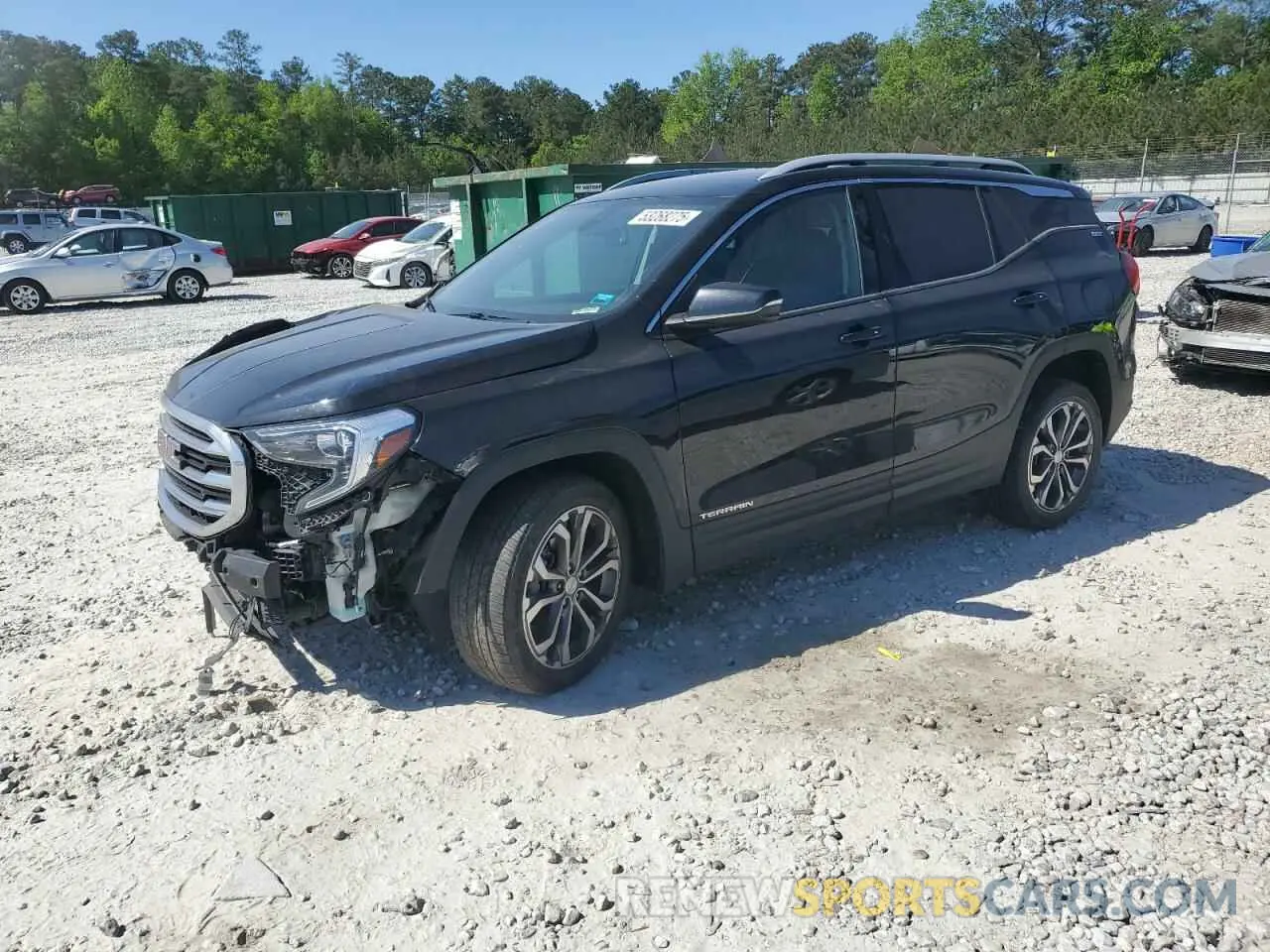 1 Photograph of a damaged car 3GKALVEV1ML311883 GMC TERRAIN 2021