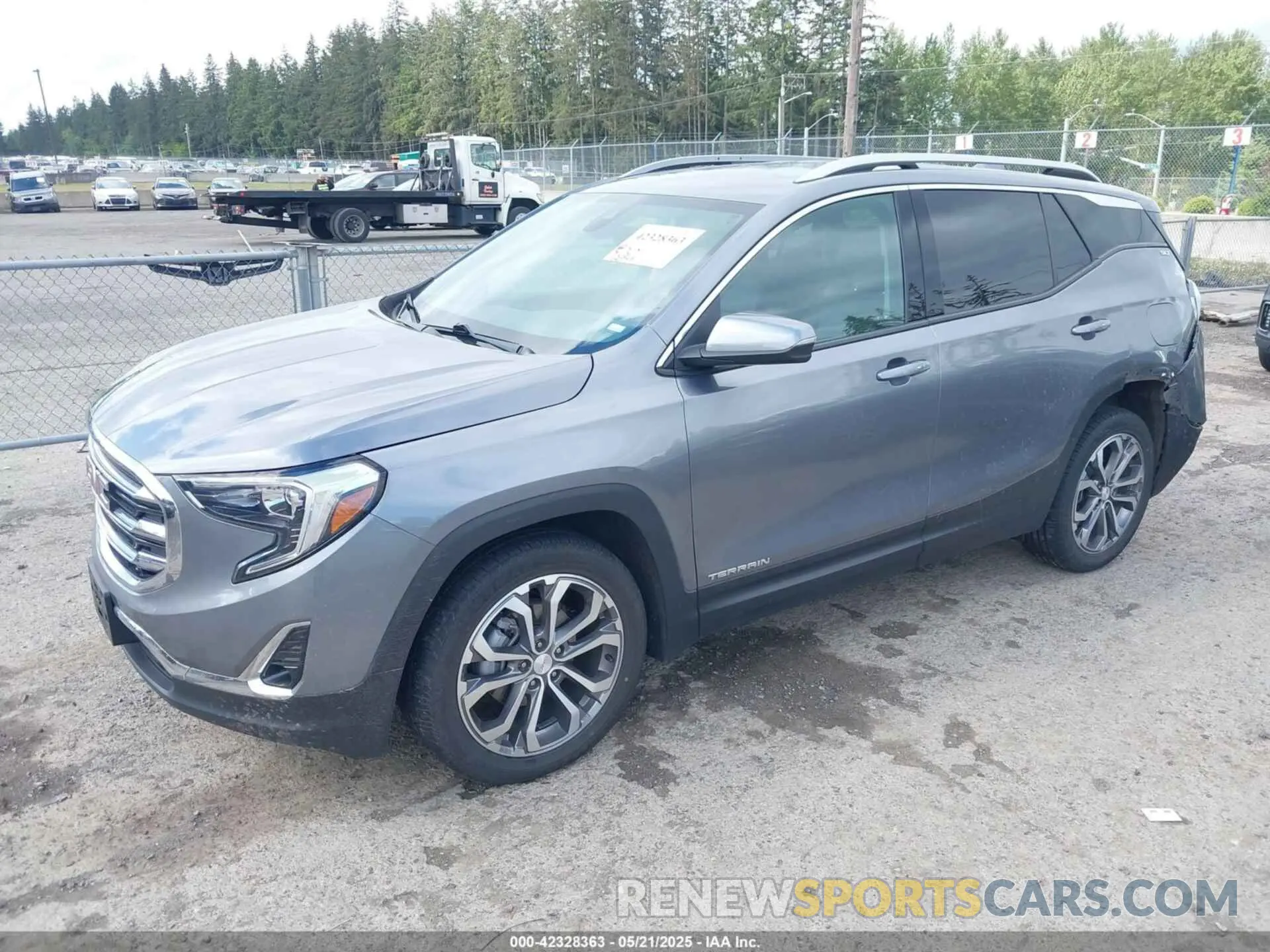 2 Photograph of a damaged car 3GKALVEV1ML316341 GMC TERRAIN 2021