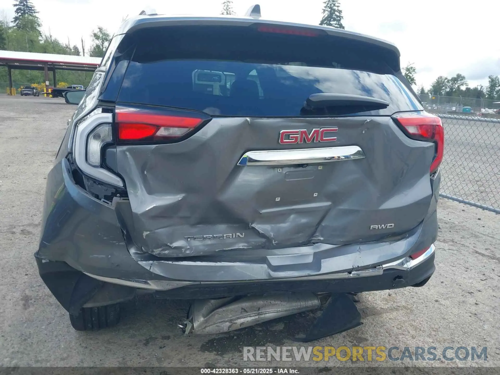 6 Photograph of a damaged car 3GKALVEV1ML316341 GMC TERRAIN 2021