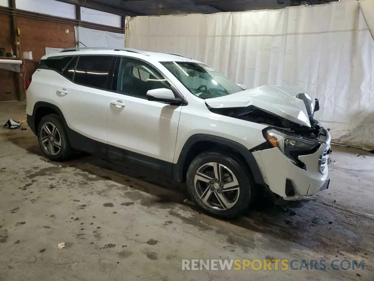 4 Photograph of a damaged car 3GKALVEV1ML343457 GMC TERRAIN 2021