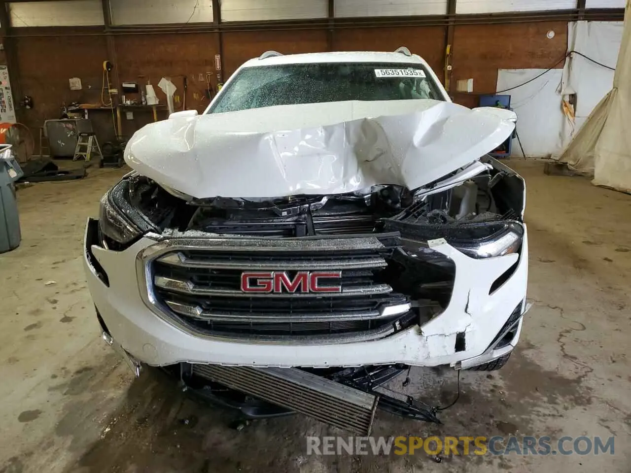 5 Photograph of a damaged car 3GKALVEV1ML343457 GMC TERRAIN 2021