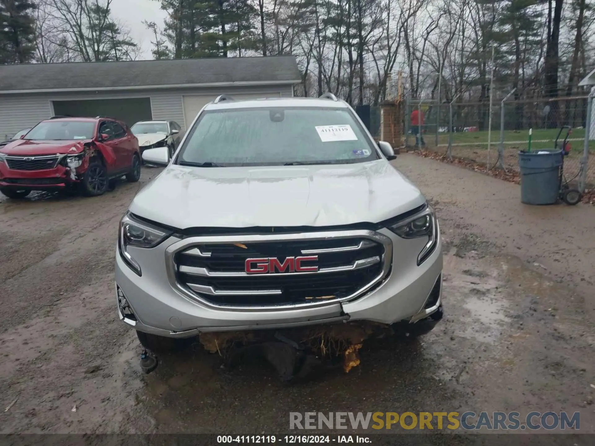 12 Photograph of a damaged car 3GKALVEV2ML332953 GMC TERRAIN 2021
