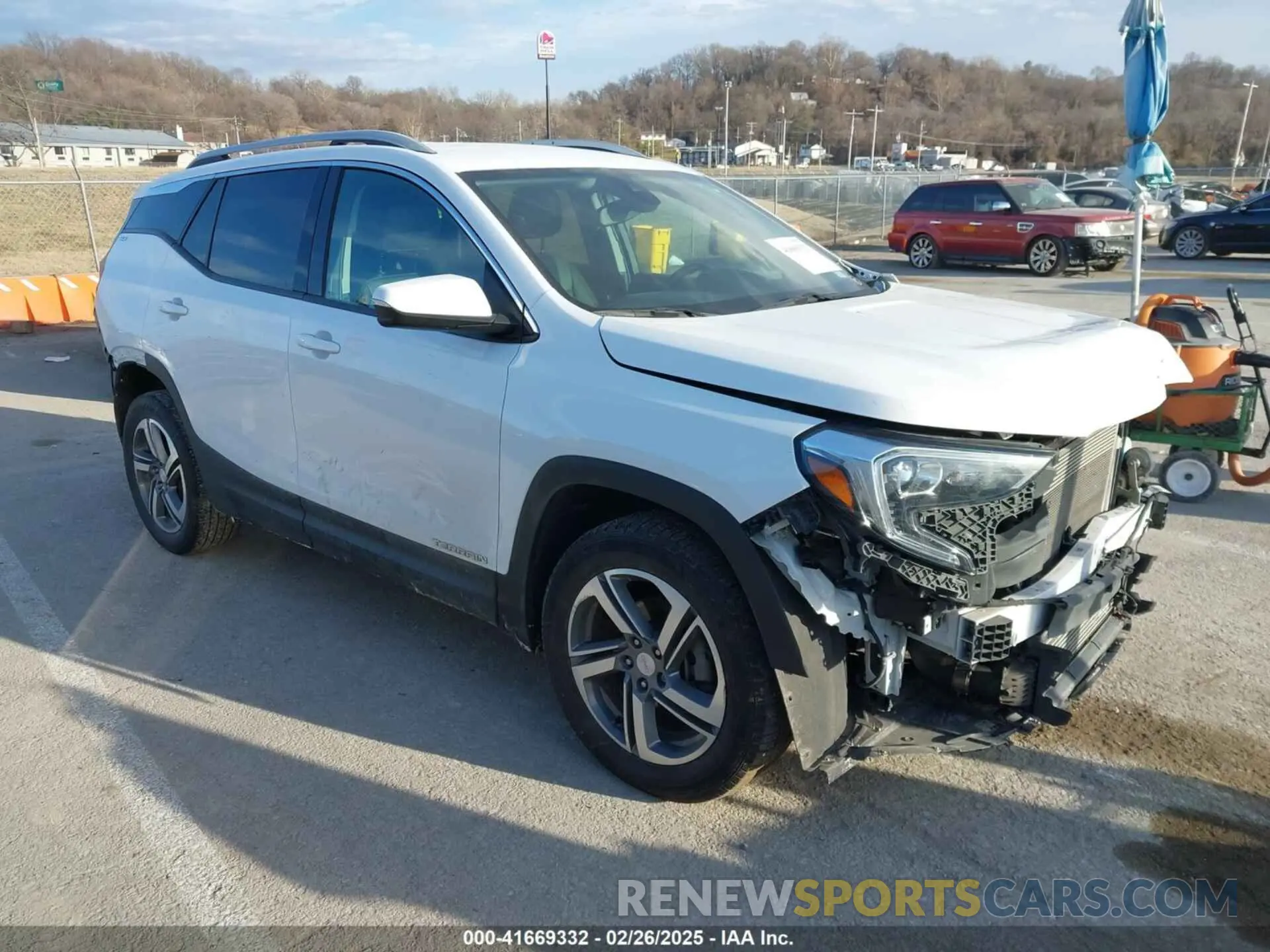 1 Photograph of a damaged car 3GKALVEV3ML301727 GMC TERRAIN 2021