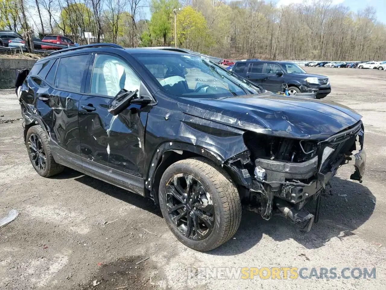 4 Фотография поврежденного автомобиля 3GKALVEV4ML306662 GMC TERRAIN 2021