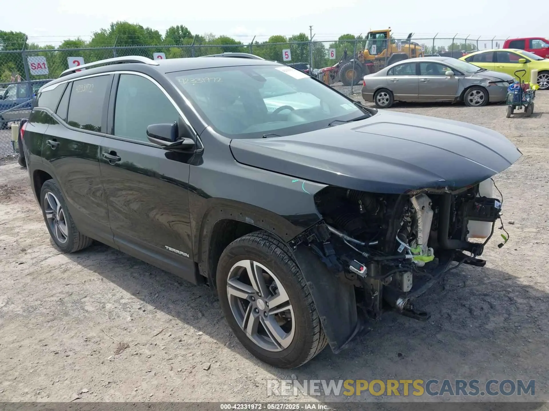 1 Фотография поврежденного автомобиля 3GKALVEV4ML313658 GMC TERRAIN 2021