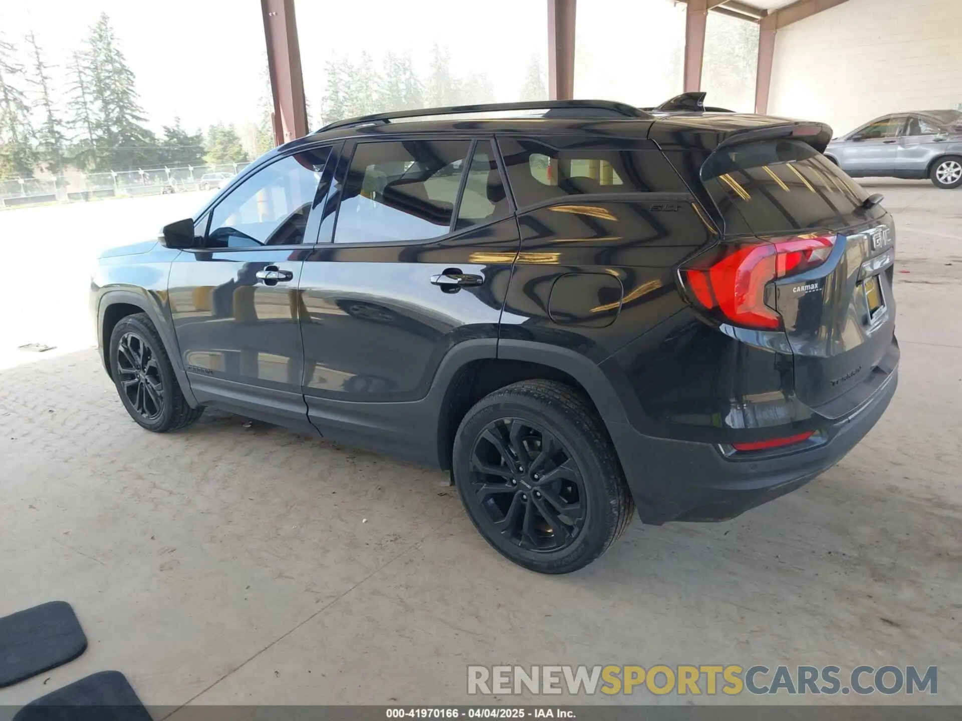 3 Photograph of a damaged car 3GKALVEV4ML349107 GMC TERRAIN 2021