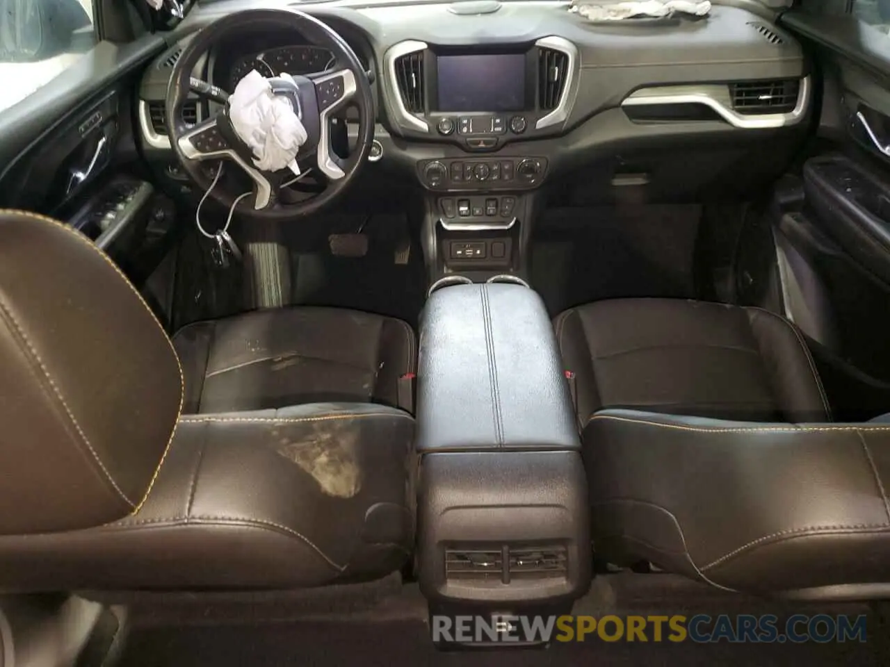 8 Photograph of a damaged car 3GKALVEV4ML354906 GMC TERRAIN 2021