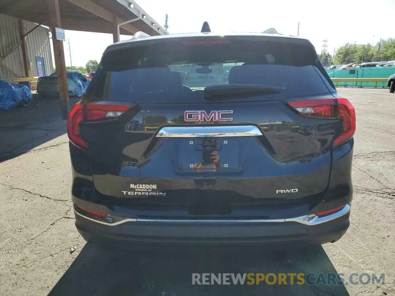 6 Photograph of a damaged car 3GKALVEV4ML397822 GMC TERRAIN 2021