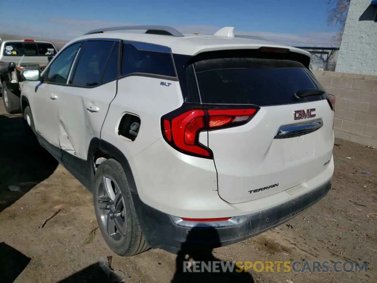 2 Photograph of a damaged car 3GKALVEV5ML327343 GMC TERRAIN 2021