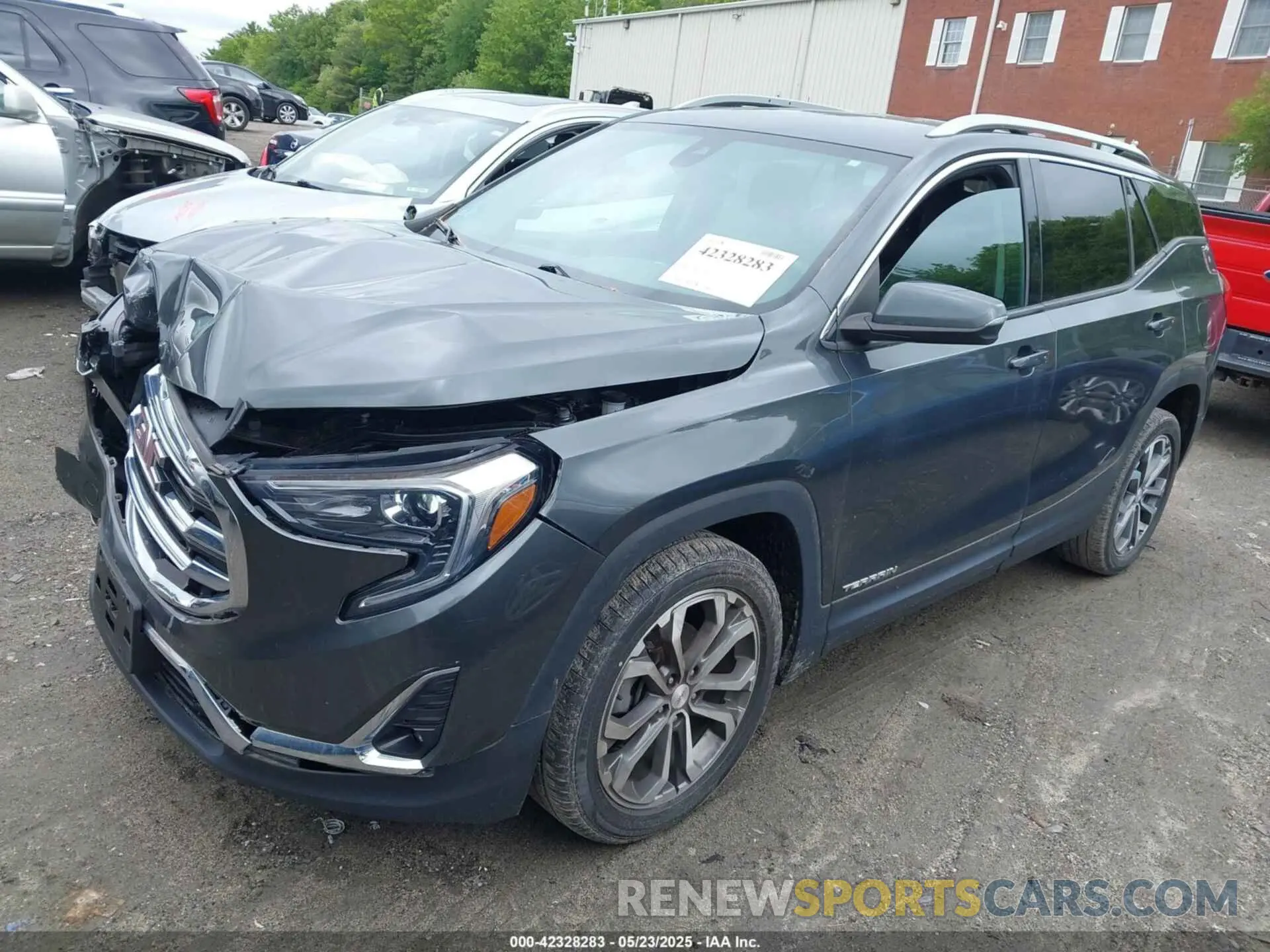 2 Photograph of a damaged car 3GKALVEV6ML311362 GMC TERRAIN 2021