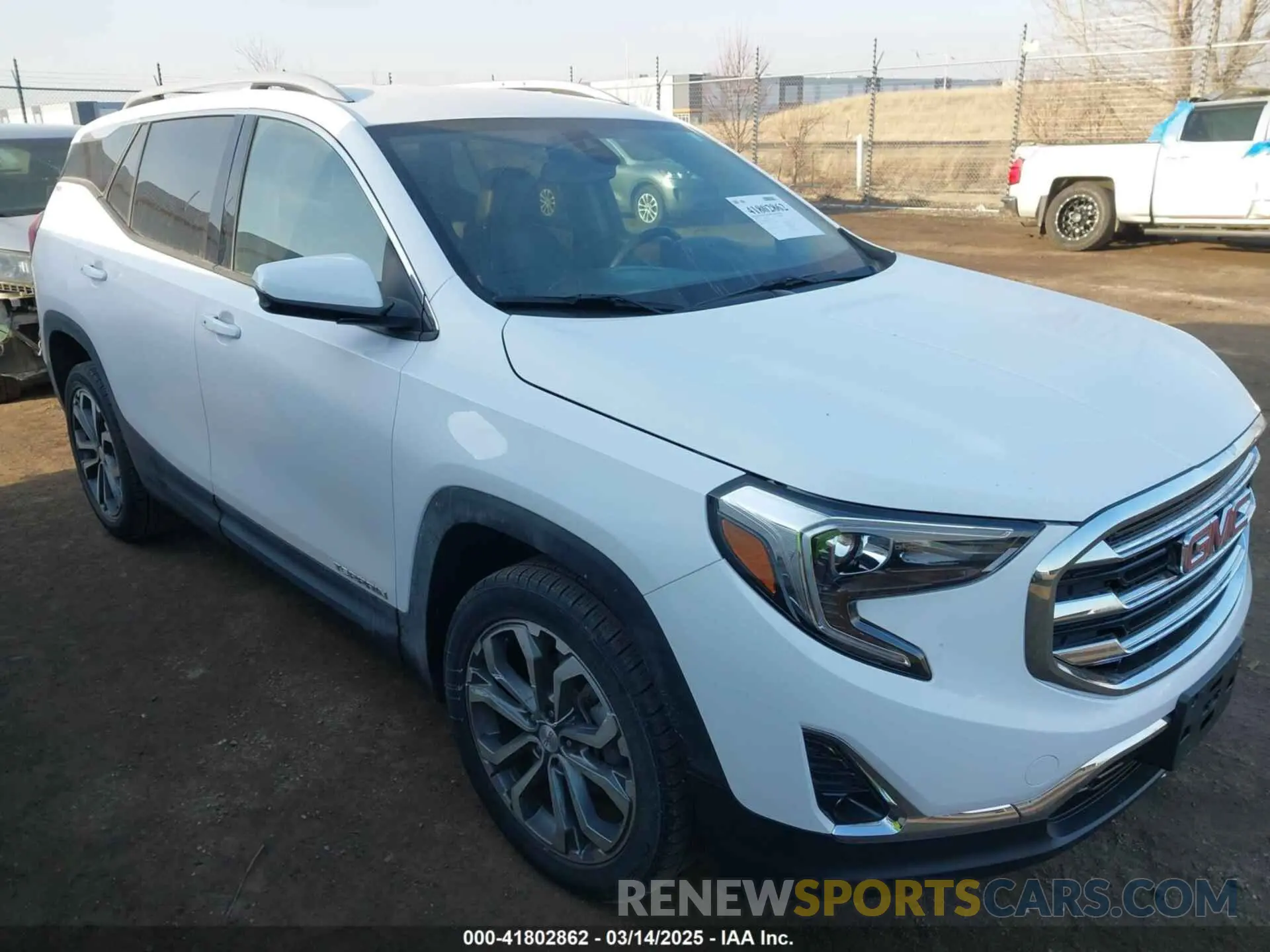 1 Фотография поврежденного автомобиля 3GKALVEV6ML312253 GMC TERRAIN 2021