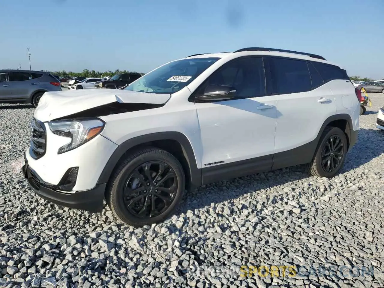 1 Photograph of a damaged car 3GKALVEV6ML377104 GMC TERRAIN 2021