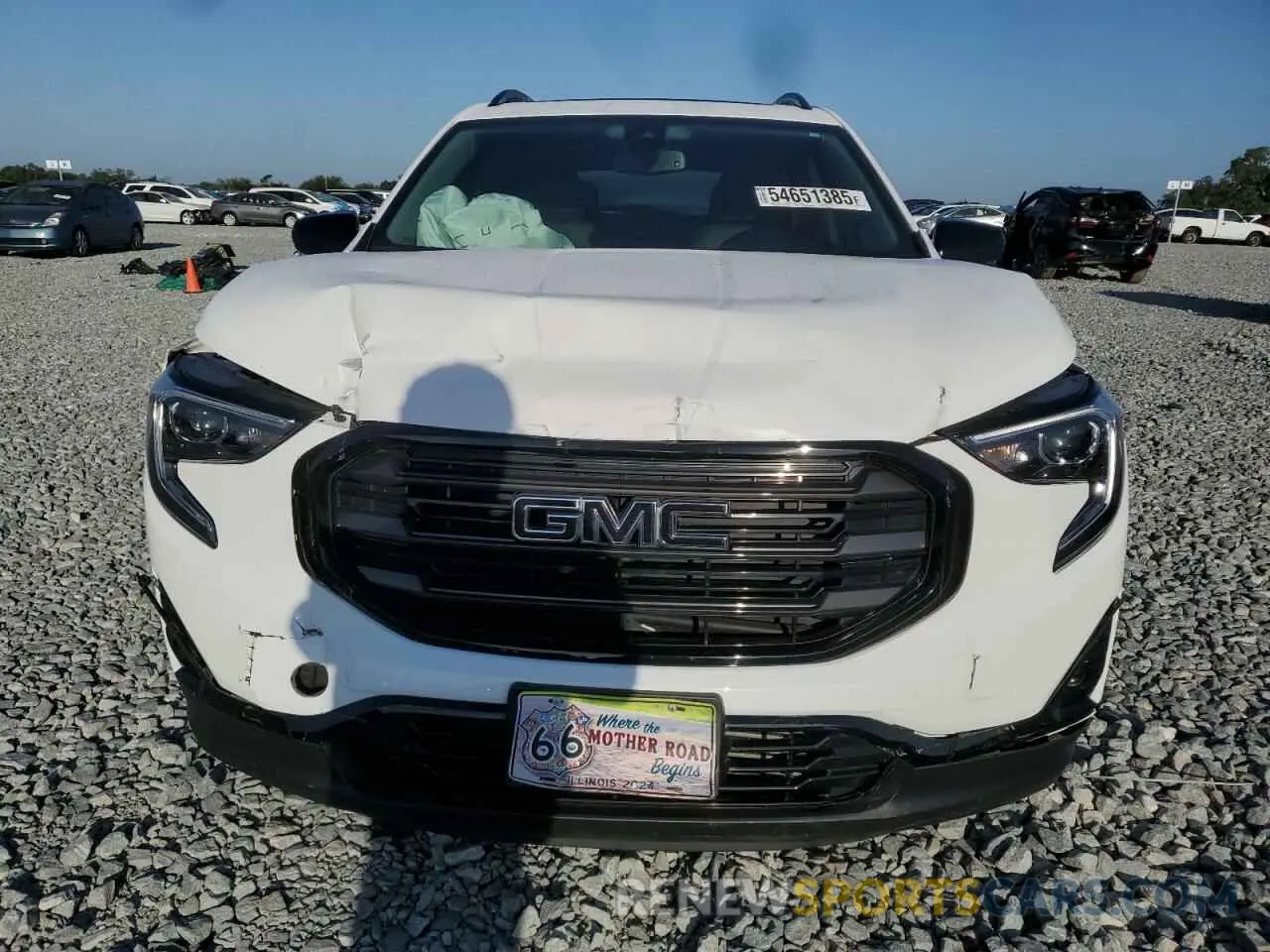 5 Photograph of a damaged car 3GKALVEV6ML377104 GMC TERRAIN 2021