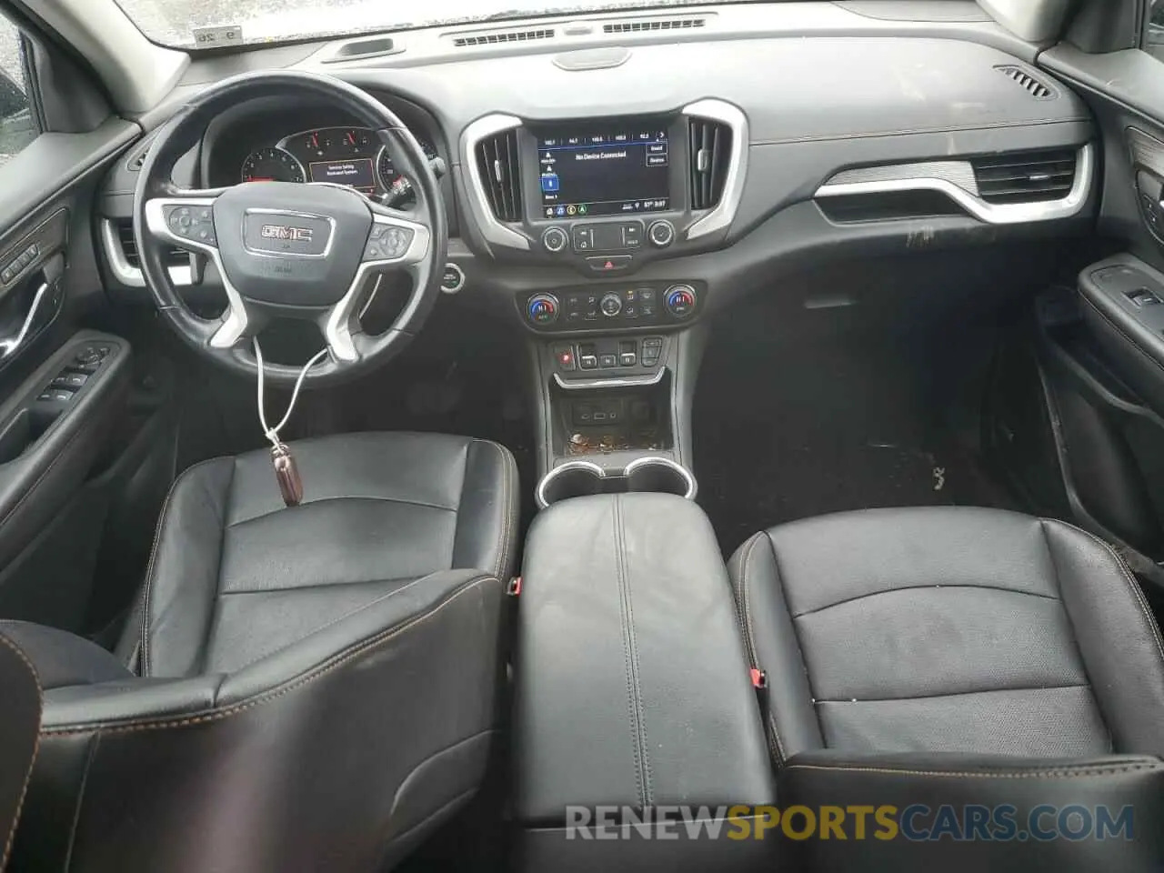 8 Photograph of a damaged car 3GKALVEV6ML385803 GMC TERRAIN 2021