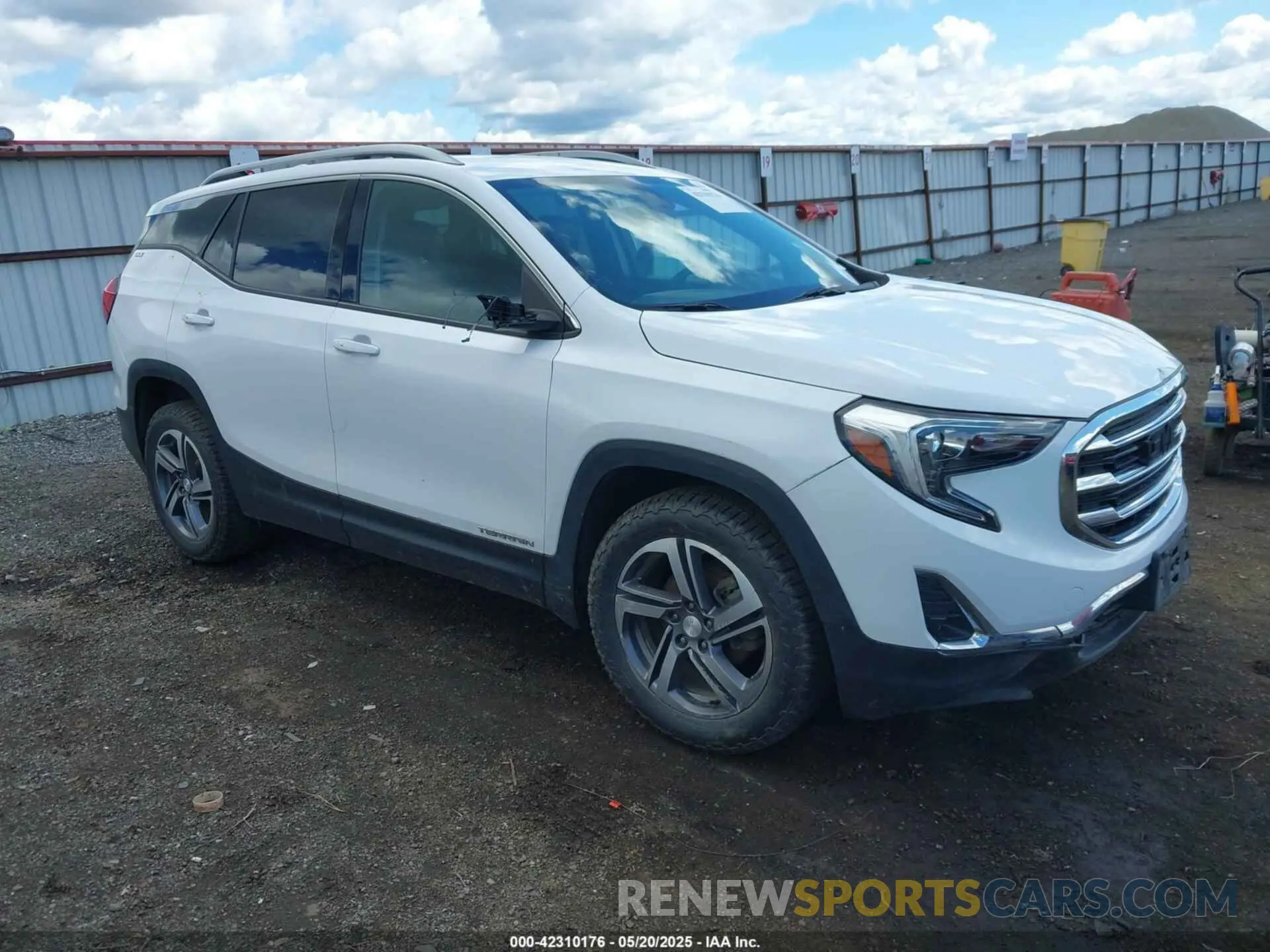 1 Photograph of a damaged car 3GKALVEV6ML391097 GMC TERRAIN 2021