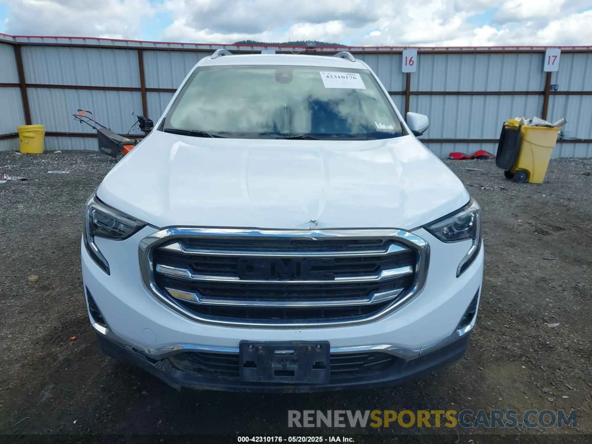 12 Photograph of a damaged car 3GKALVEV6ML391097 GMC TERRAIN 2021