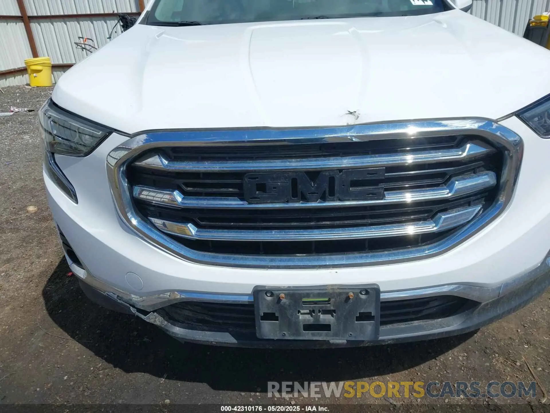 6 Photograph of a damaged car 3GKALVEV6ML391097 GMC TERRAIN 2021