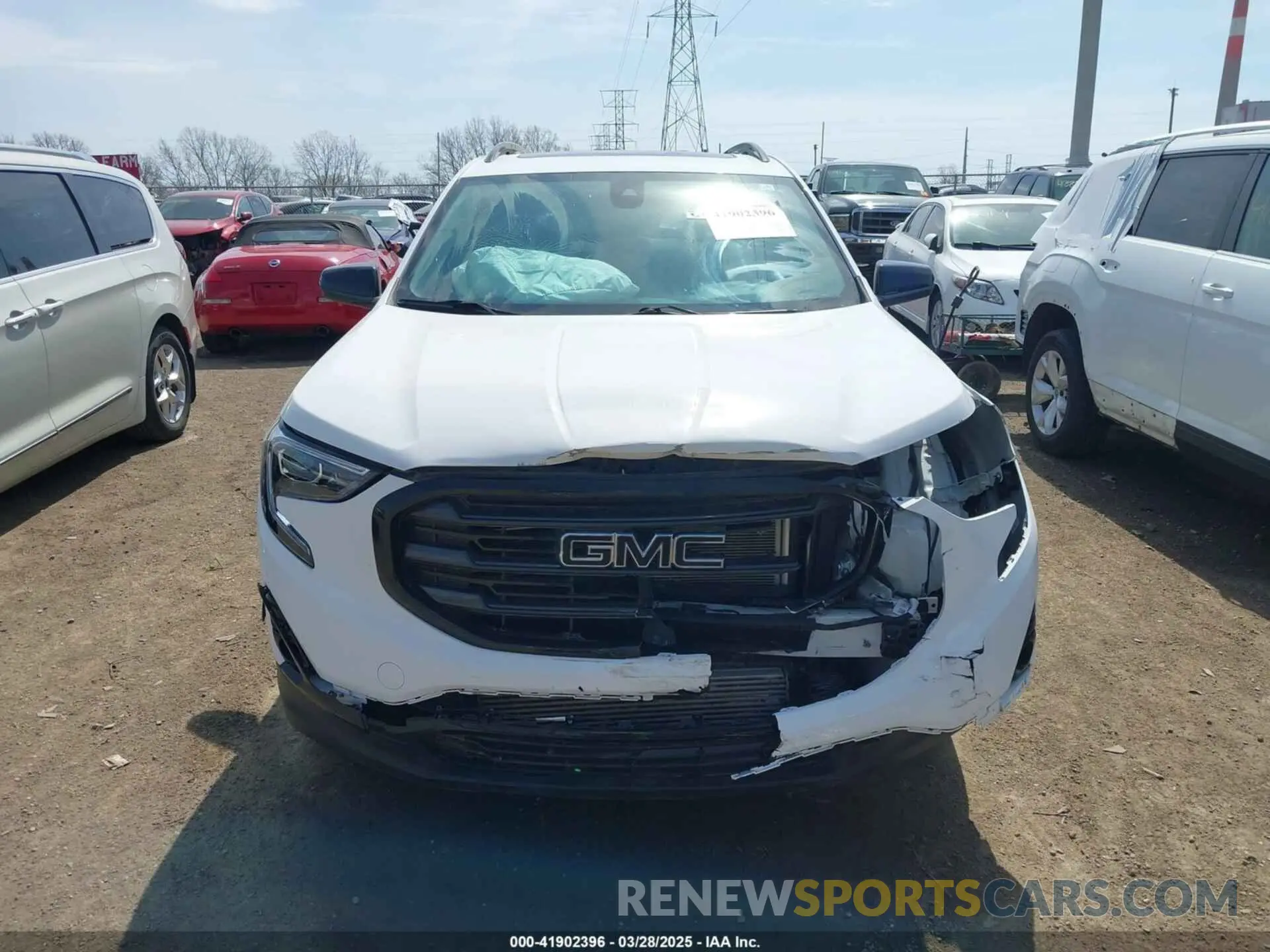13 Photograph of a damaged car 3GKALVEV6ML398826 GMC TERRAIN 2021