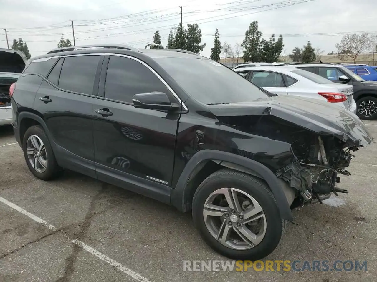4 Photograph of a damaged car 3GKALVEV7ML309202 GMC TERRAIN 2021
