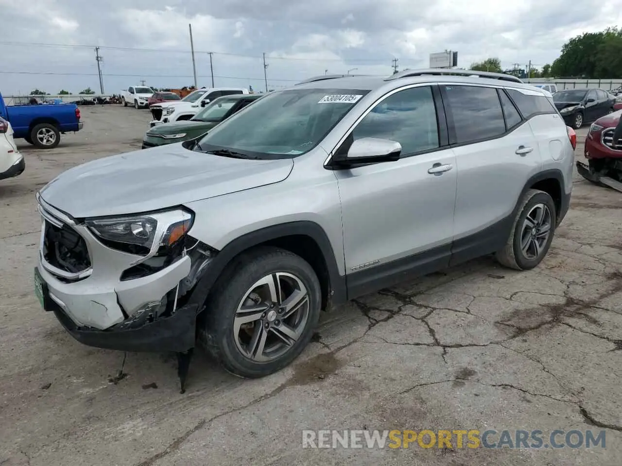 1 Photograph of a damaged car 3GKALVEV7ML309670 GMC TERRAIN 2021