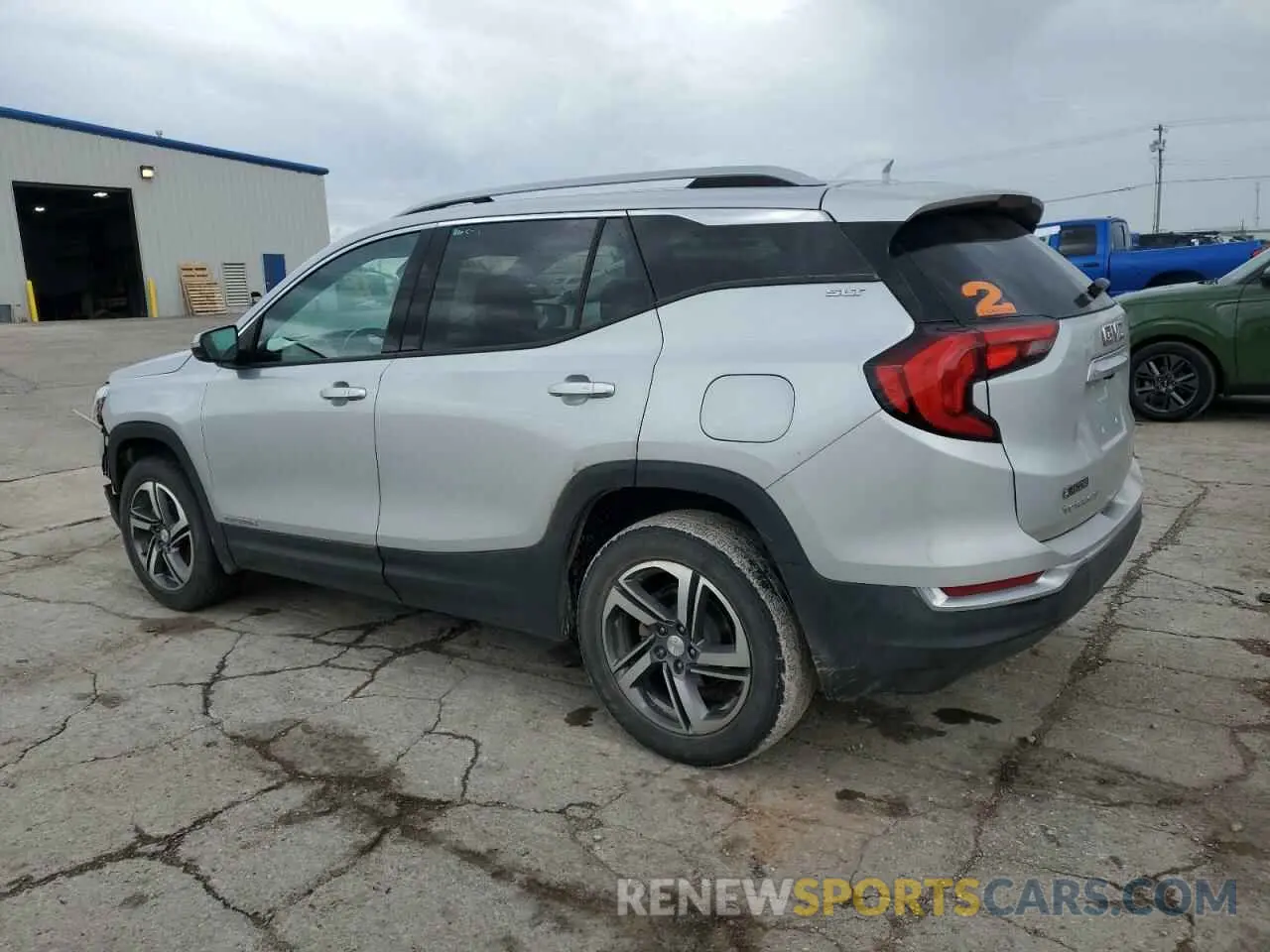 2 Photograph of a damaged car 3GKALVEV7ML309670 GMC TERRAIN 2021