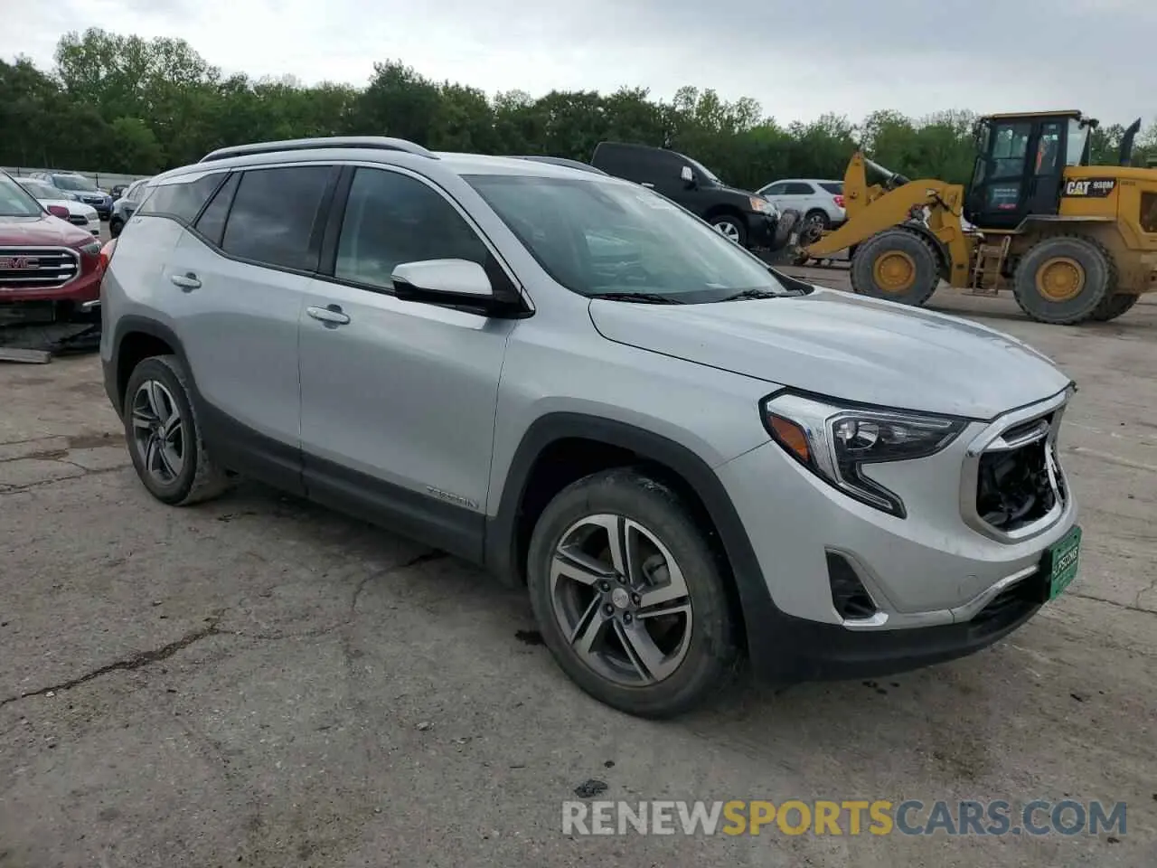 4 Photograph of a damaged car 3GKALVEV7ML309670 GMC TERRAIN 2021
