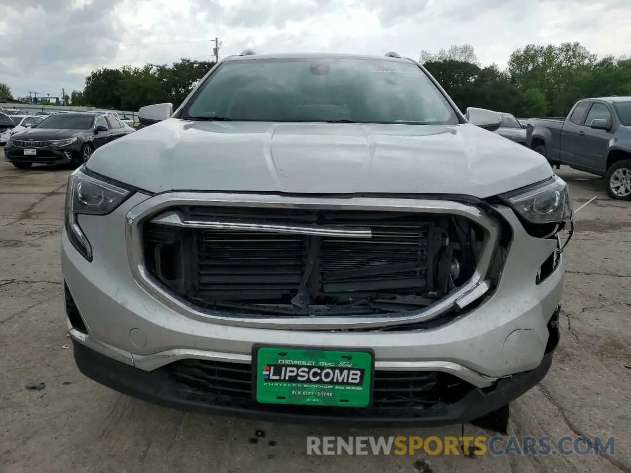 5 Photograph of a damaged car 3GKALVEV7ML309670 GMC TERRAIN 2021