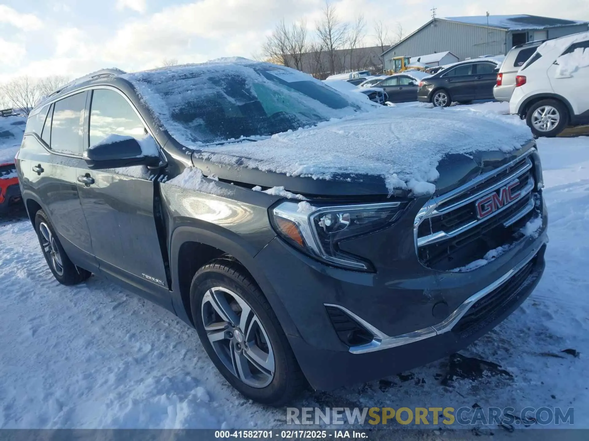 1 Фотография поврежденного автомобиля 3GKALVEV8ML374592 GMC TERRAIN 2021