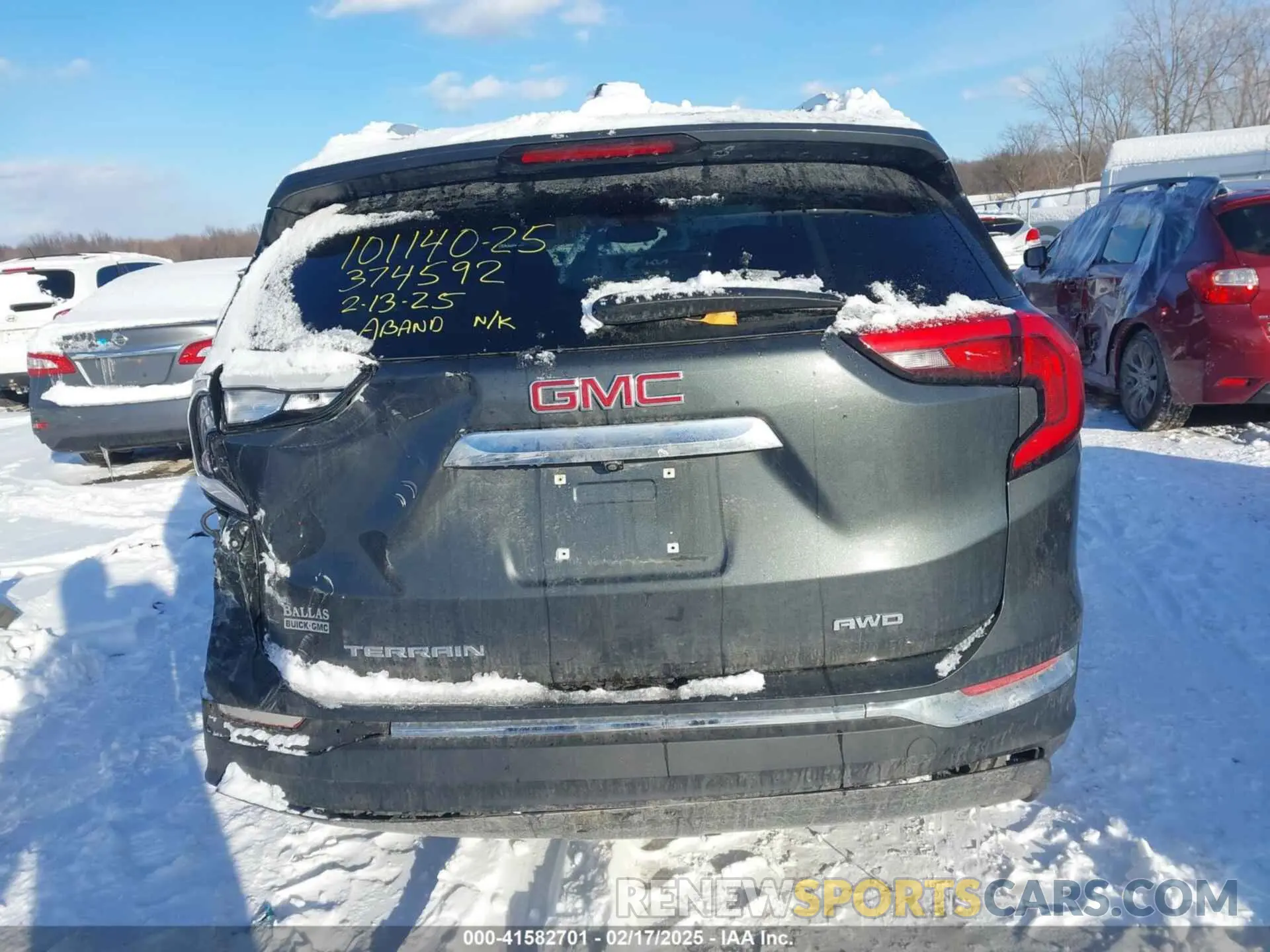 16 Фотография поврежденного автомобиля 3GKALVEV8ML374592 GMC TERRAIN 2021
