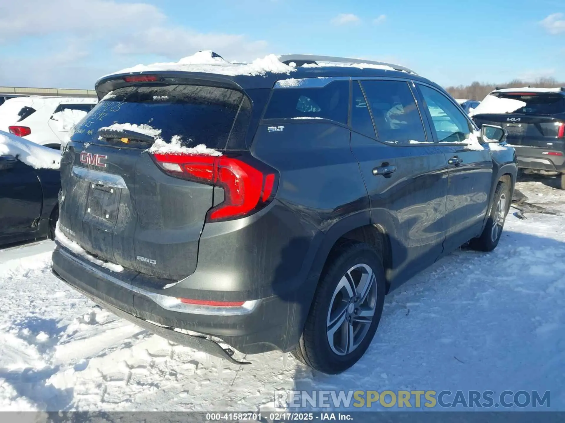 4 Фотография поврежденного автомобиля 3GKALVEV8ML374592 GMC TERRAIN 2021