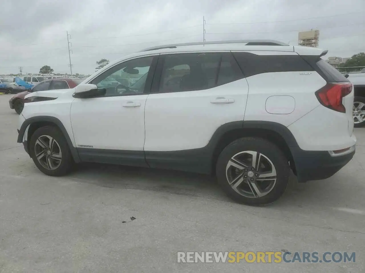 2 Photograph of a damaged car 3GKALVEV9ML333968 GMC TERRAIN 2021