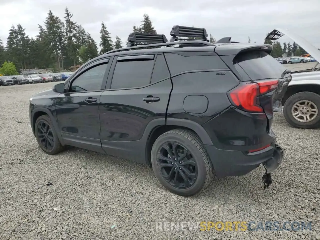 2 Photograph of a damaged car 3GKALVEV9ML348552 GMC TERRAIN 2021